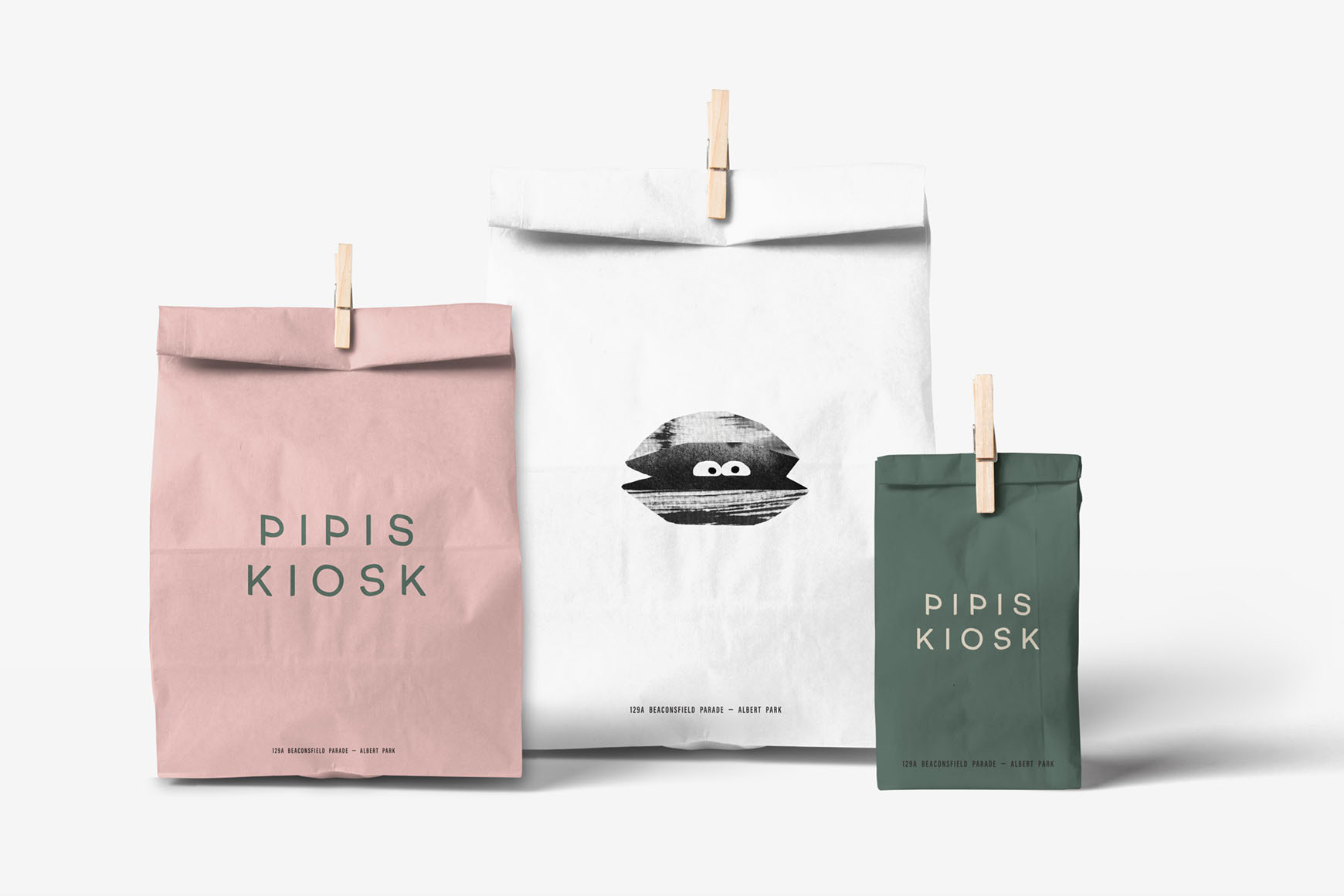 Pipis Kiosk — Hypothetical Packaging