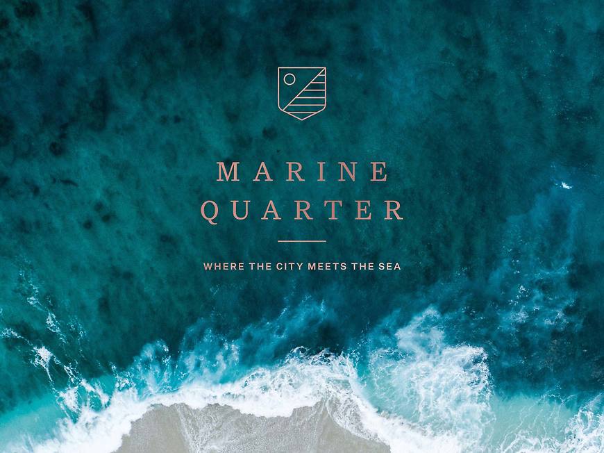 Marine Quarter, Southport Apartments - Branding by Small & Co